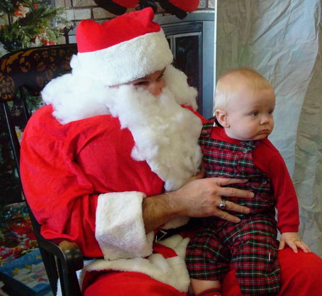 Sitting on Santa's Knee