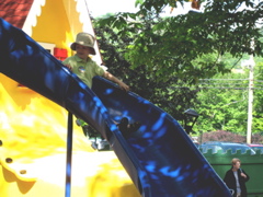Slide at the park